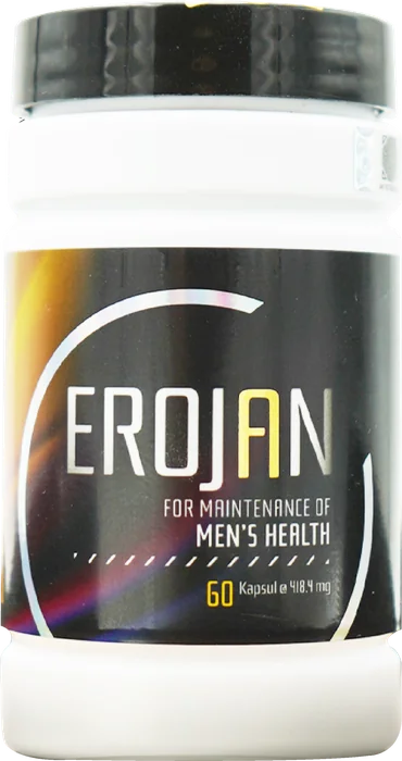 Botol Erojan isi 60 kapsul, For Maintenance of Men's Health
